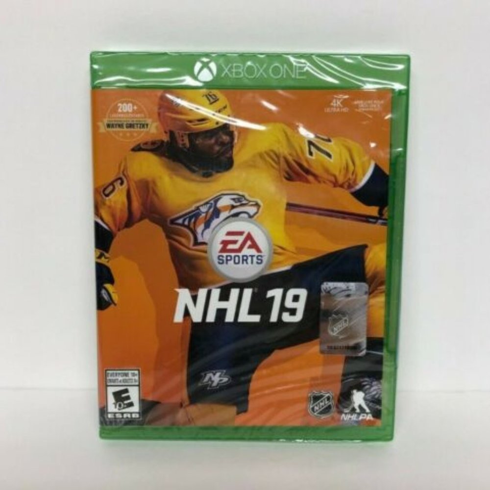 XBOX One Game New NHL 19 EA Sports Video Game - English and French - New Sealed